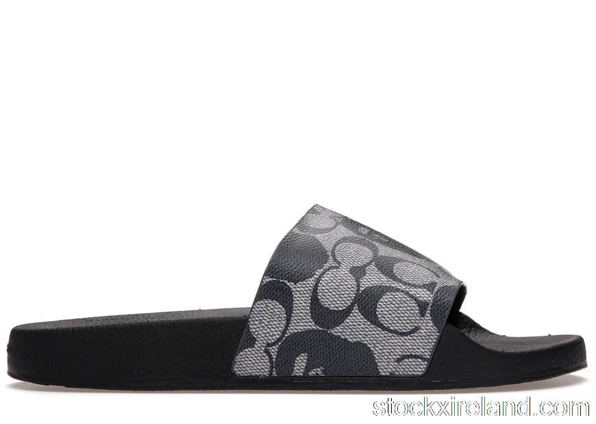 IE A Bathing Ape Slide Coach Black Grey C5012 CMB 11001677EDC