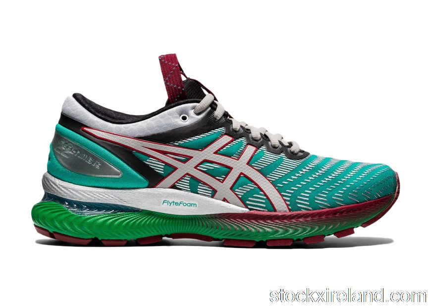 IE ASICS FN1-S Gel-Nimbus 22 Developed by Kiko Teal Red (W)