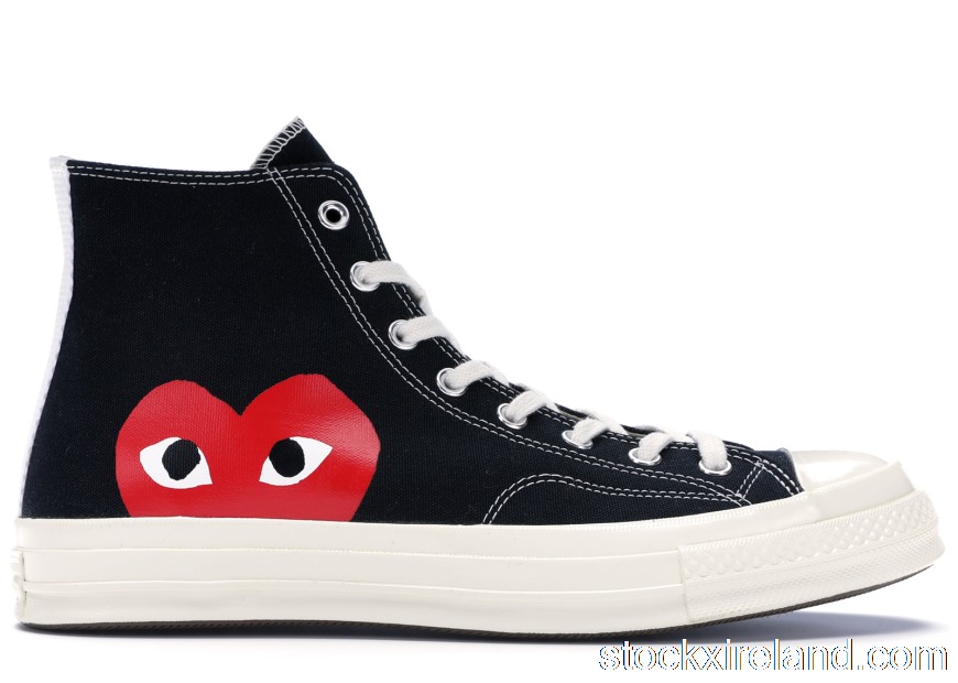 IE Converse Chuck Taylor All-Star 70 Hi Comme des Garcons PLAY Black 150204C