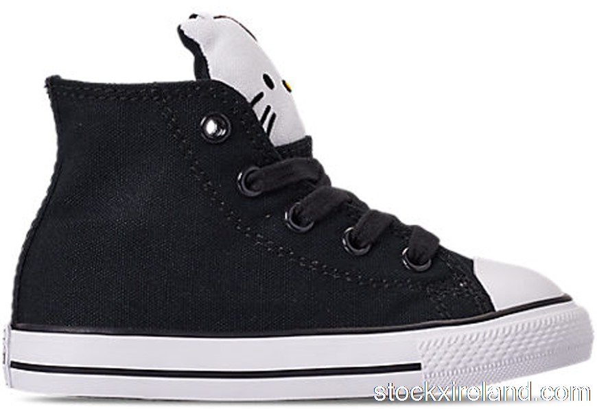 IE Converse Chuck Taylor All-Star Hi Hello Kitty Black (TD) 763912F