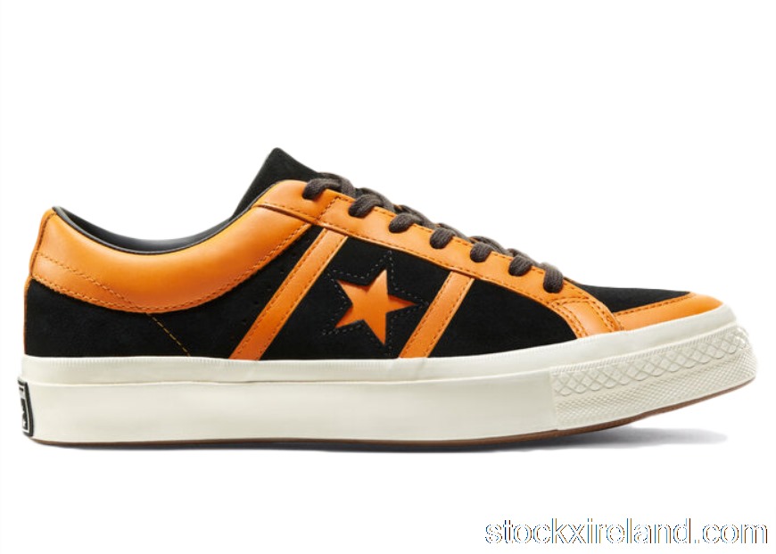 IE Converse One Star Academy Low Collegiate Suede Russet Orange 167137C