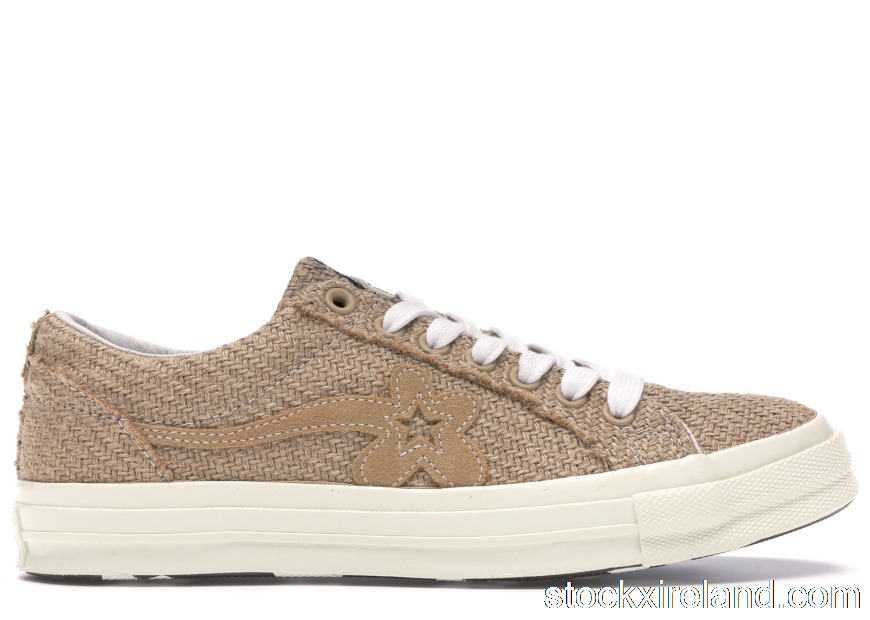 IE Converse One Star Ox Golf Le Fleur Burlap 163169C