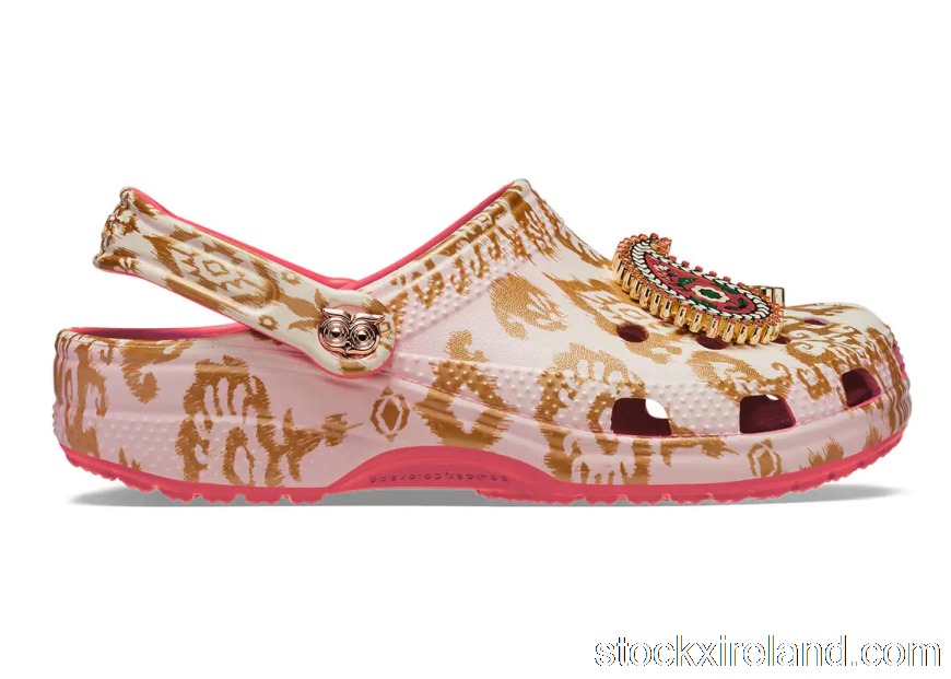 IE Crocs Classic Clog Chumbak Ikkat & Paisleys Beige 207986-90h