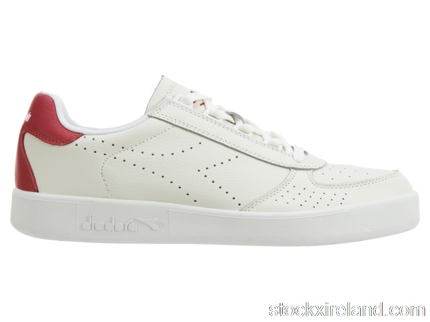 IE Diadora B.elite Premium L White Red Pepper 171830