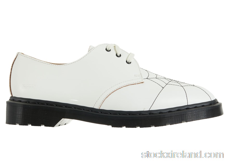 IE Dr. Martens 3-Eye Supreme Spiderweb White