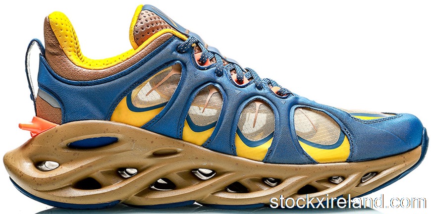 IE Li-Ning Arc Ace Blue Yellow Beige
