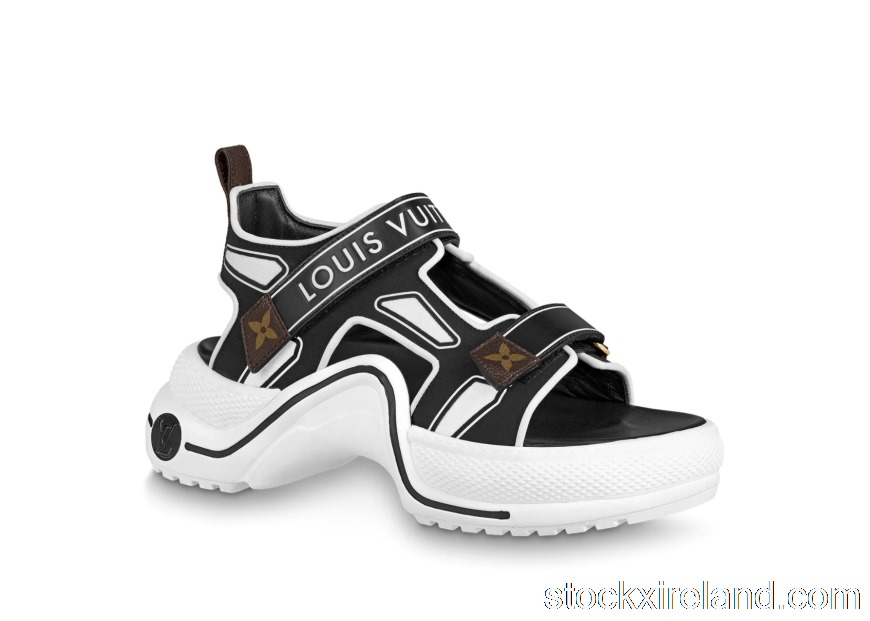 IE Louis Vuitton Archlight Sandal Black White (W) 1A7U60