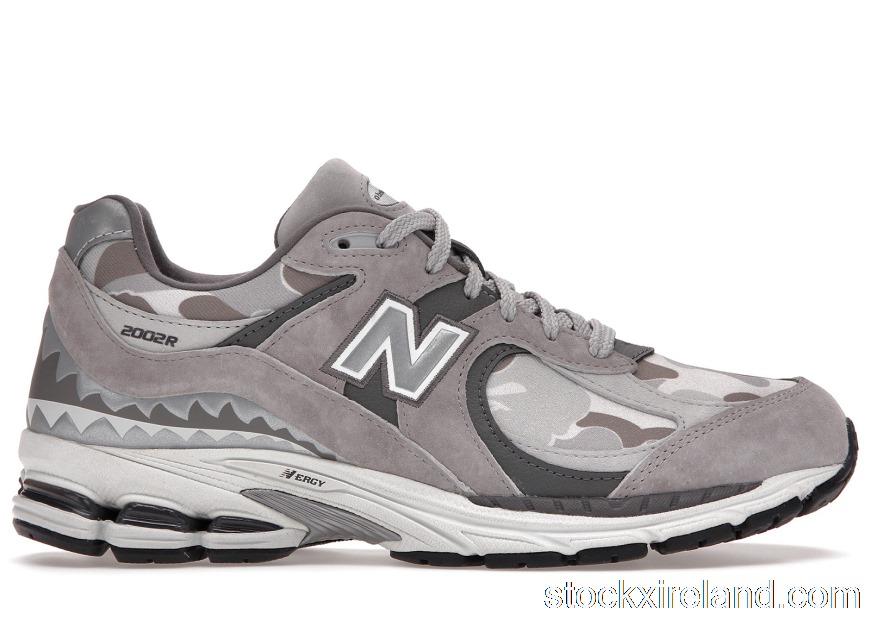 IE New Balance 2002R BAPE Grey M2002RBG