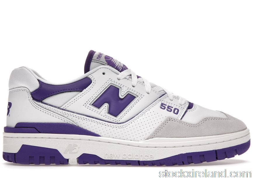 IE New Balance 550 White Purple BB550WR1