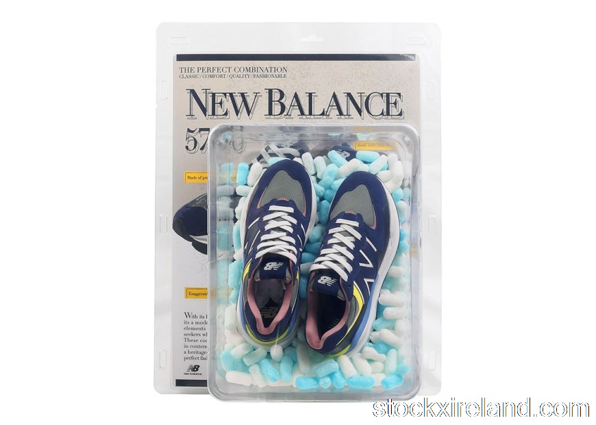 IE New Balance 57/40 DAHOOD Navy Grey Yellow (W) (Special Box) W5740GC