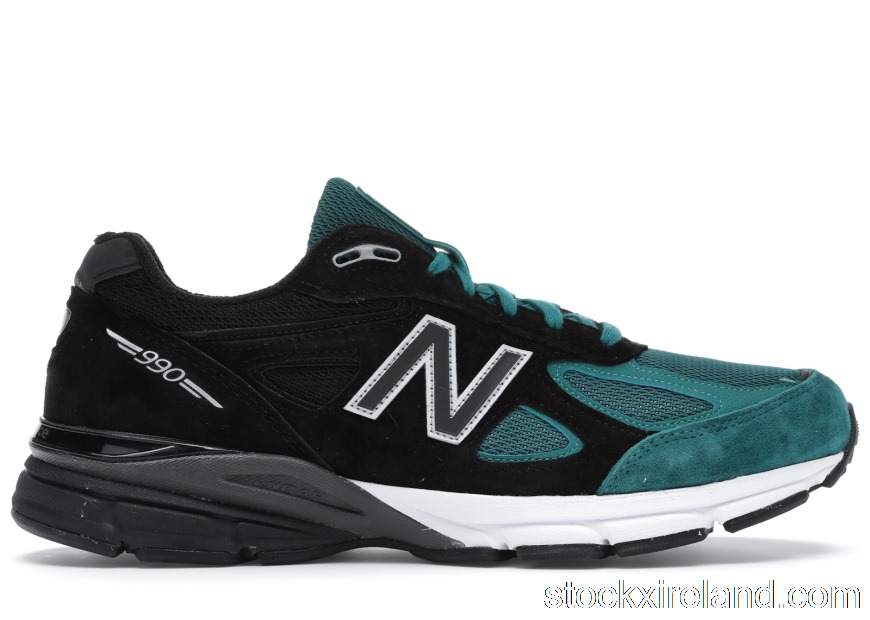 IE New Balance 990v4 Black Teal (YCMC) M990JB4