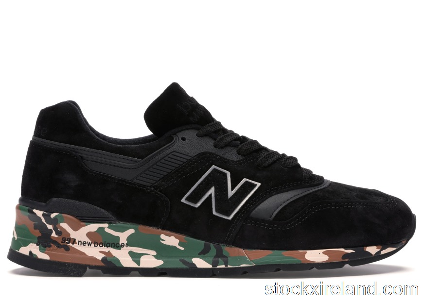 IE New Balance 997 Black Camo Midsole M997MP/M997CMO