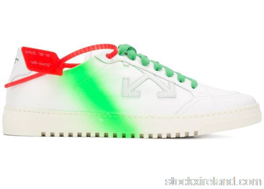 IE Off-White 2.0 Low Top Green Spray OMIA042S20D680430140
