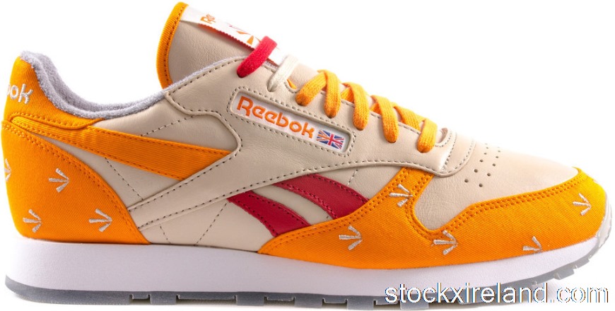 IE Reebok Classic Leather 30th Anniversary Gary Warnett Bone Orange V59333