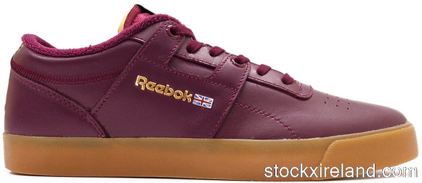 IE Reebok Vulcanized Workout Low Burgundy M41596