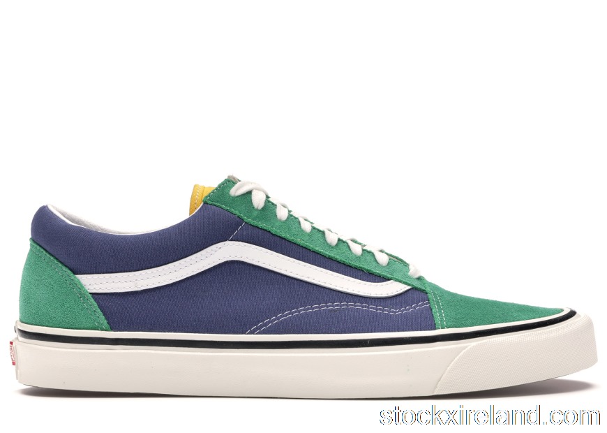 IE Vans Old Skool 36 DX Anaheim Factory Emerald Navy VN0A38G2VZQ
