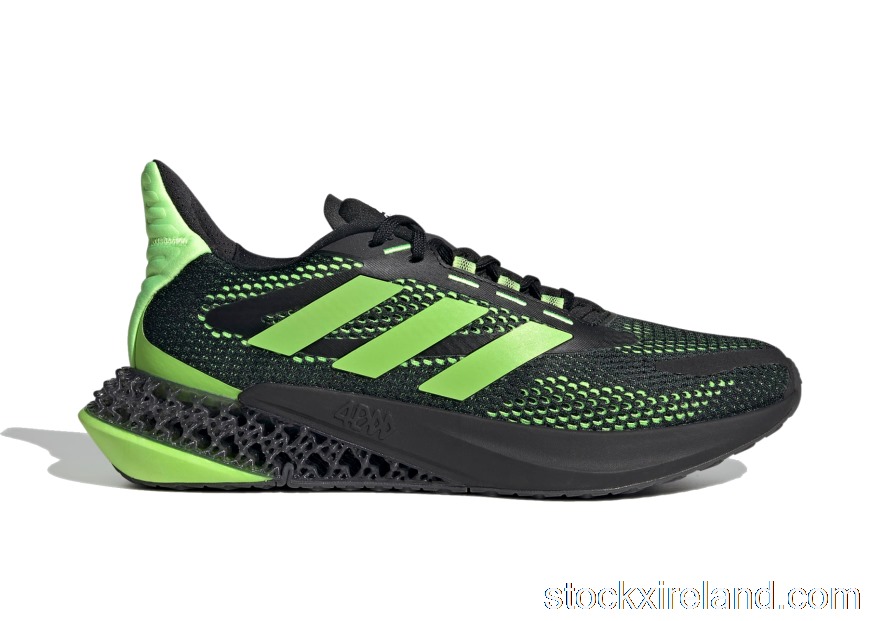 IE adidas 4DFWD Pulse Core Black Signal Green (Youth) GZ5464