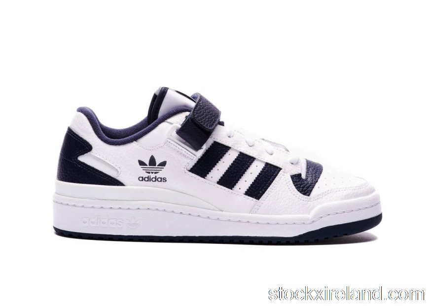 IE adidas Forum Low White Navy GY5831