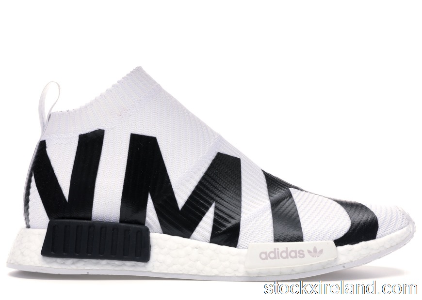 IE adidas NMD CS1 Bold Branding White Black EG7538