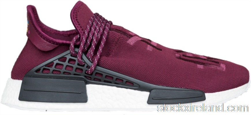 IE adidas NMD R1 Pharrell HU Friends and Family Burgundy BB0617