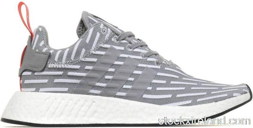 IE adidas NMD R2 JD Sports Grey Red