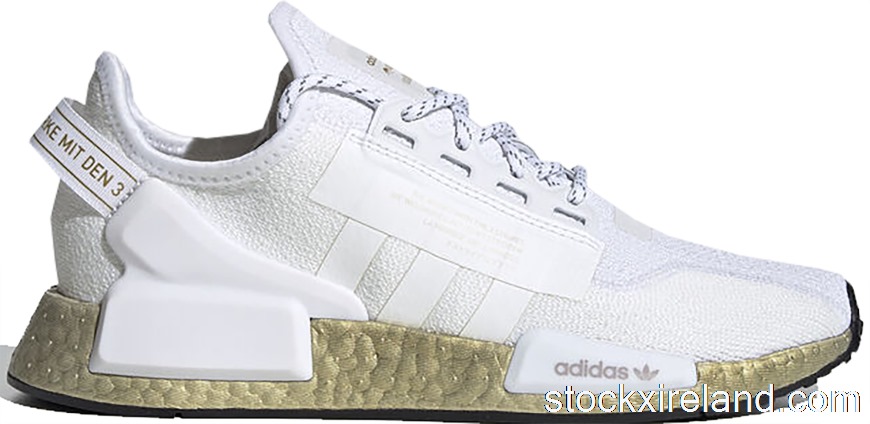 IE adidas NMD V2 Cloud White Gold Metallic (W) FW5450