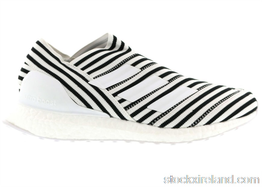 IE adidas Nemeziz Tango 17+ Ultra Boost Agility Trainer White Black CG3656