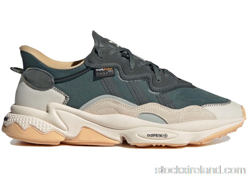 IE adidas Ozweego Cordura Legend Ivy Pulse Amber GZ2054