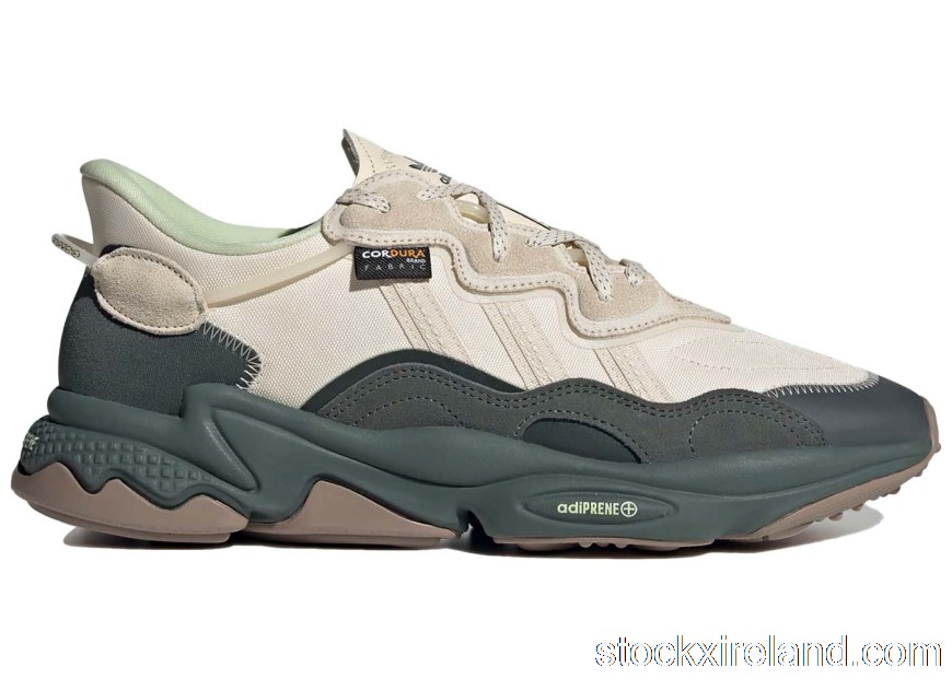 IE adidas Ozweego Cordura Legend Ivy Wonder White GZ2053