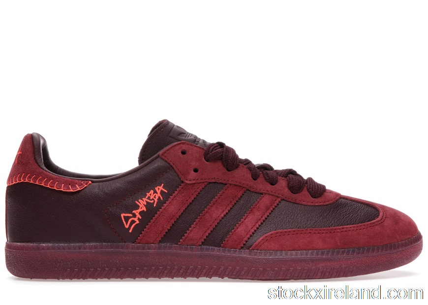 IE adidas Samba Jonah Hill Burgundy FW7456