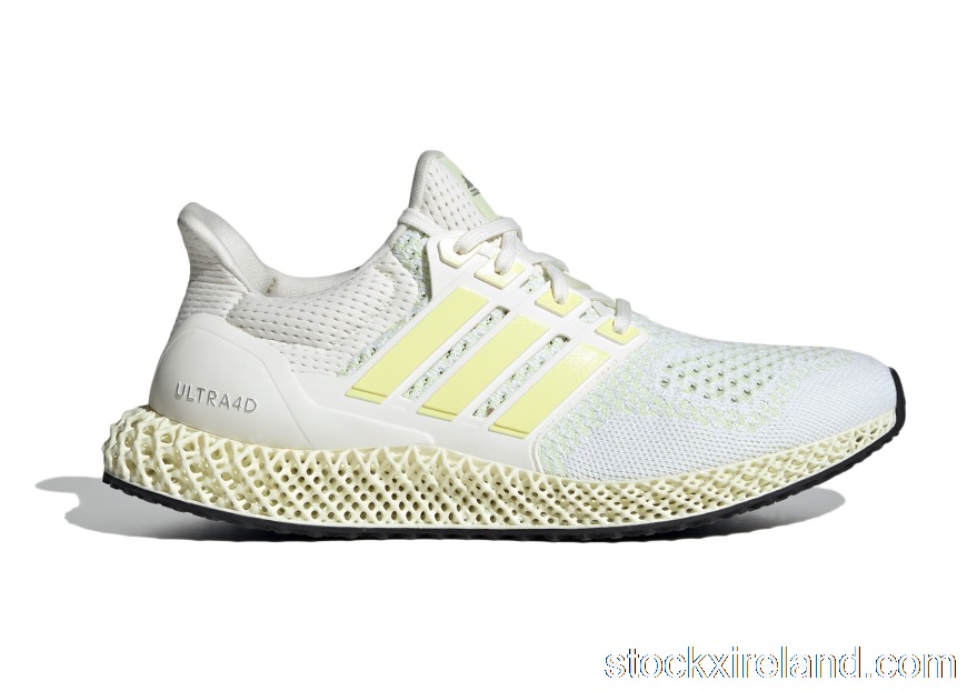 IE adidas Ultra 4D Core White Almost Lime GX6366