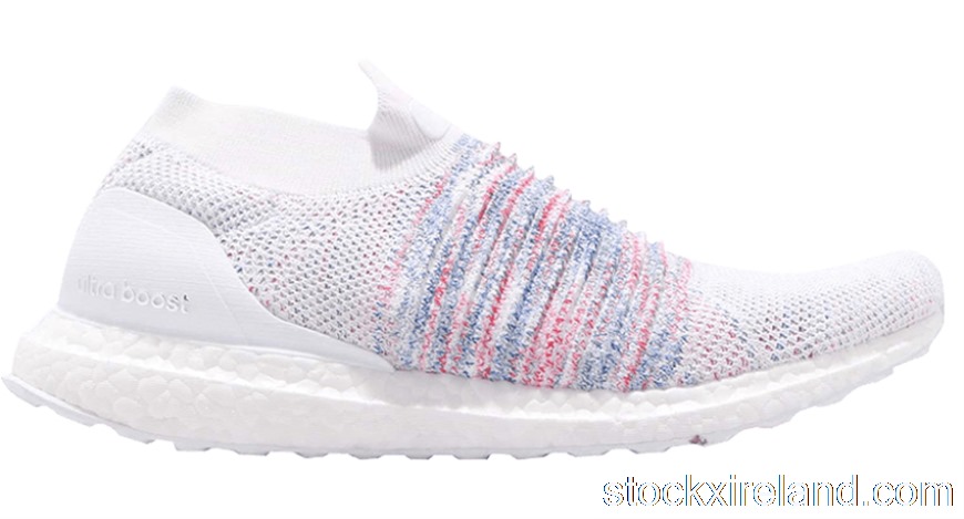 IE adidas Ultraboost Laceless White Multicolor B37686