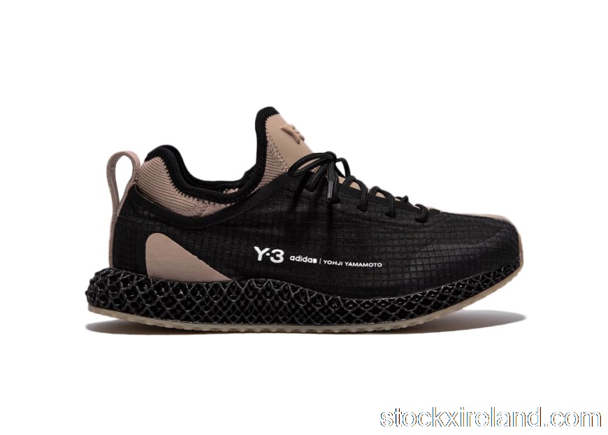 IE adidas Y-3 Runner 4D IO Black Trace Khaki FX1058