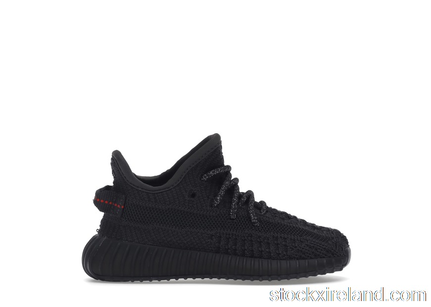 IE adidas Yeezy Boost 350 V2 Black (Infant) (Non-Reflective) FU9011