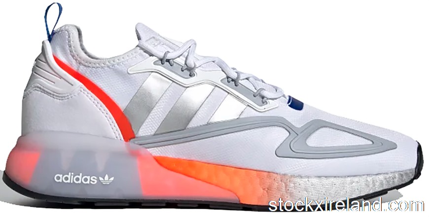 IE adidas ZX 2K Boost Cloud White Silver Metallic FY5725